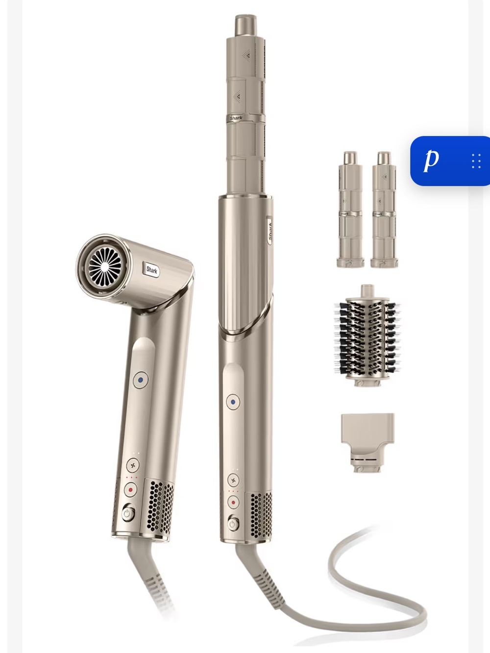 Shark FlexStyle Hair Styler + xtava hair dryer